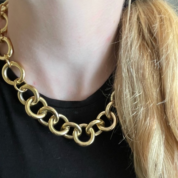 J. Crew Gold Statement Necklace - Picture 4 of 4